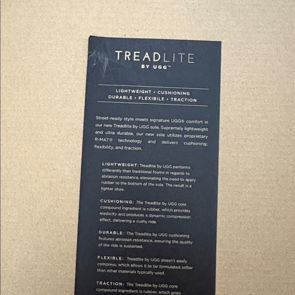 UGG Kara Treadlite Gray Suede Boots. Water Resistant. Wear up or cuffed. Sz 9. - Picture 10 of 13